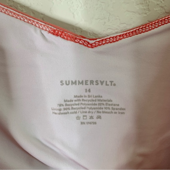 Summersalt Womens the Marina one piece swimsuit 14 - Picture 5 of 9